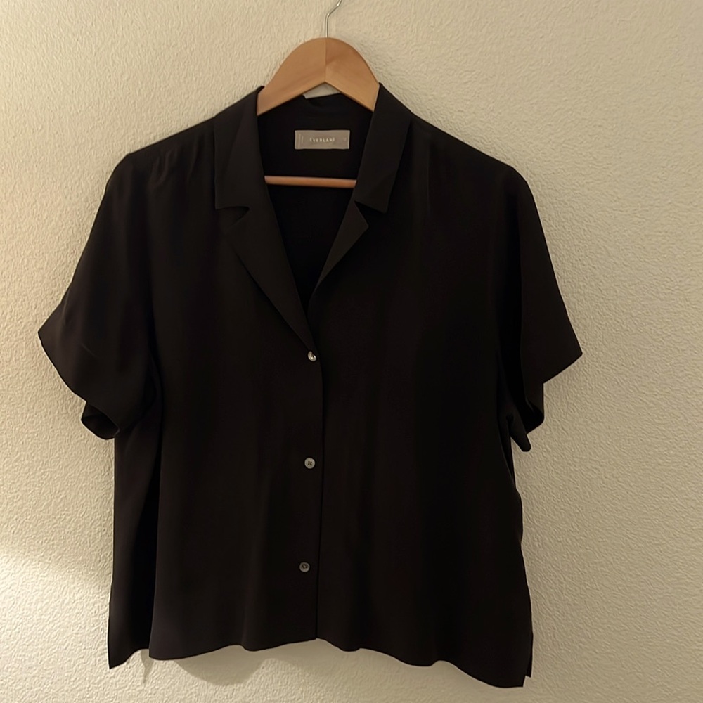 Everlane The Clean Silk Shirt